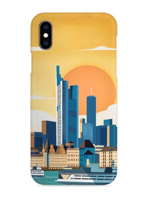 Germany Frankfurt Snap Case for Apple Iphone Xs Zapvi