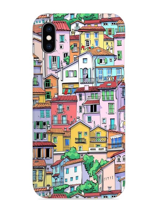 Europe Old Town Snap Case for Apple Iphone Xs Zapvi