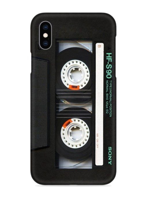 Sony Hf-S90 Cassette Snap Case for Apple Iphone Xs Zapvi