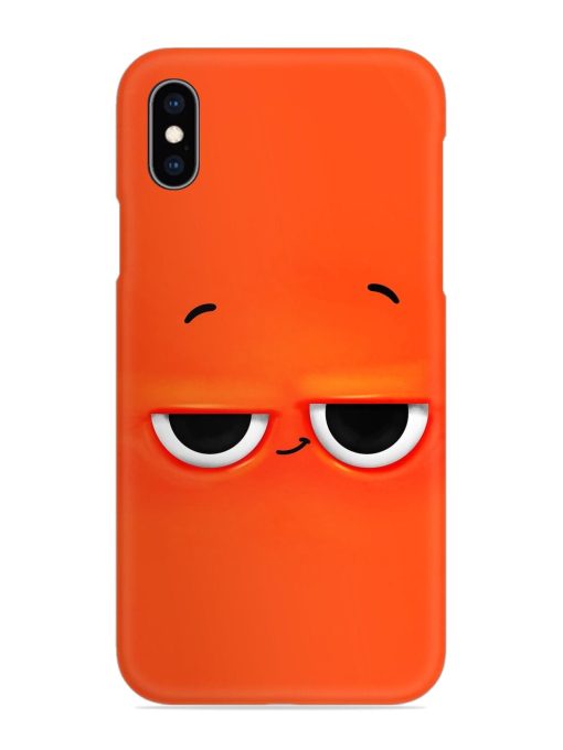 Smiley Face Snap Case for Apple Iphone Xs Zapvi