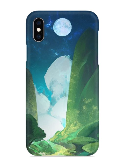 Abstract Art Of Nature Snap Case for Apple Iphone Xs Zapvi