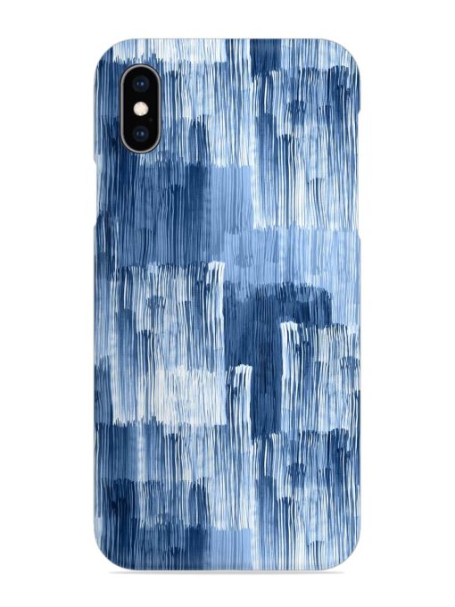 Abstract Pattern Stripes Snap Case for Apple Iphone Xs Zapvi