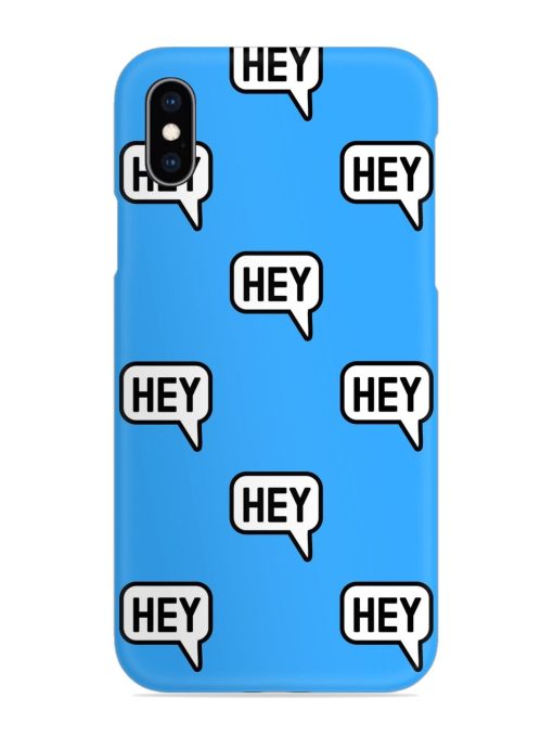 Hey Text Message Snap Case for Apple Iphone Xs