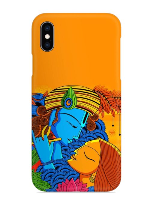 Illustration Hindu Goddess Snap Case for Apple Iphone Xs Zapvi