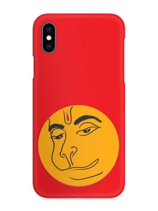 Lord Hanuman Vector Snap Case for Apple Iphone Xs Zapvi