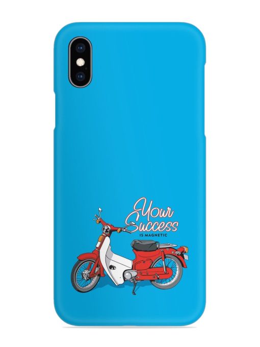 Motorcycles Image Vector Snap Case for Apple Iphone Xs Zapvi