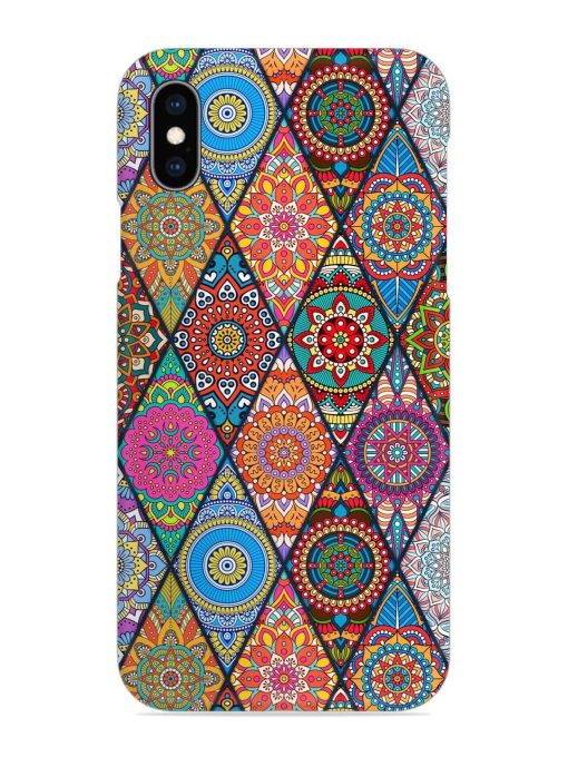 Seamless Tile Pattern Snap Case for Apple Iphone Xs Zapvi