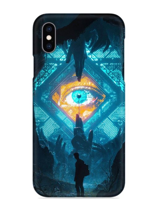 Arcane Eye Snap Case for Apple Iphone Xs