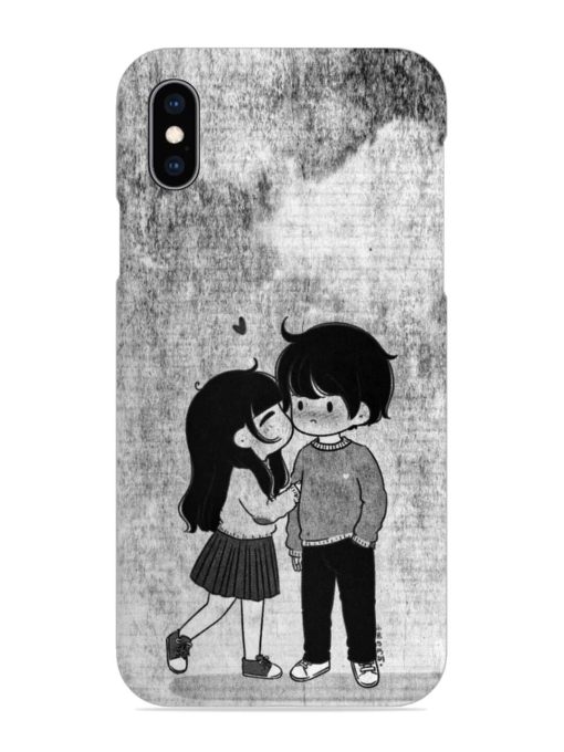 Couple Love Highlights Snap Case for Apple Iphone Xs Zapvi