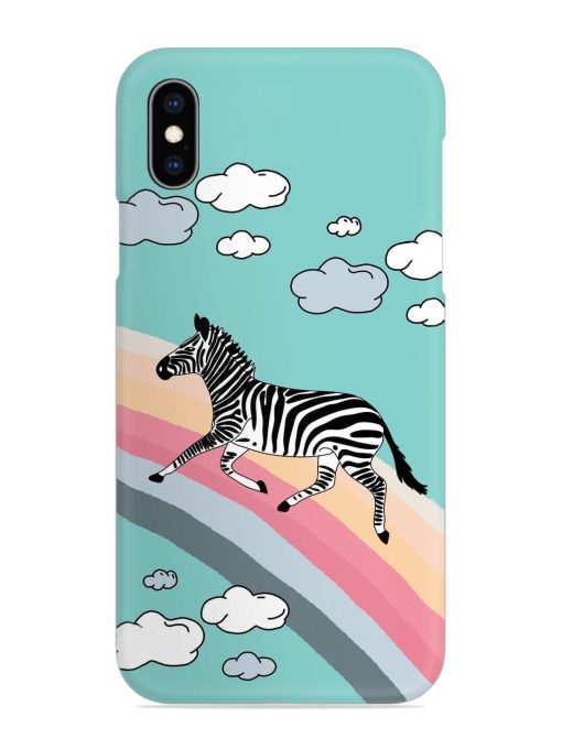 Running Zebra Snap Case for Apple Iphone Xs