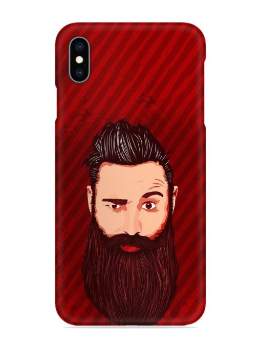 Beardo Man Snap Case for Apple Iphone Xs Max Zapvi