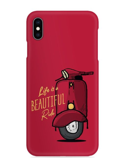 Life Is Beautiful Rides Snap Case for Apple Iphone Xs Max Zapvi