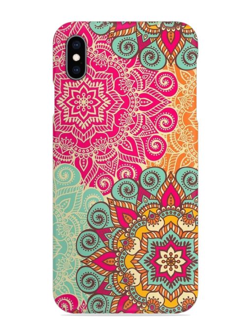 Mandala Seamless Snap Case for Apple Iphone Xs Max Zapvi