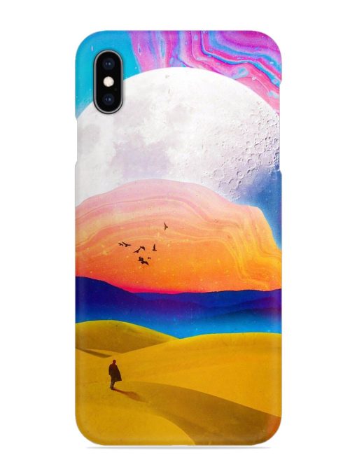 Sandy Desert Snap Case for Apple Iphone Xs Max Zapvi