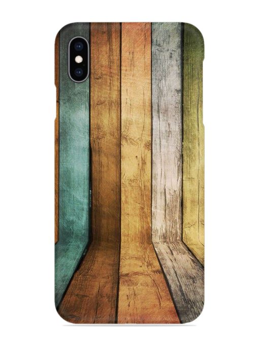 Wooden Realistic Art Snap Case for Apple Iphone Xs Max Zapvi