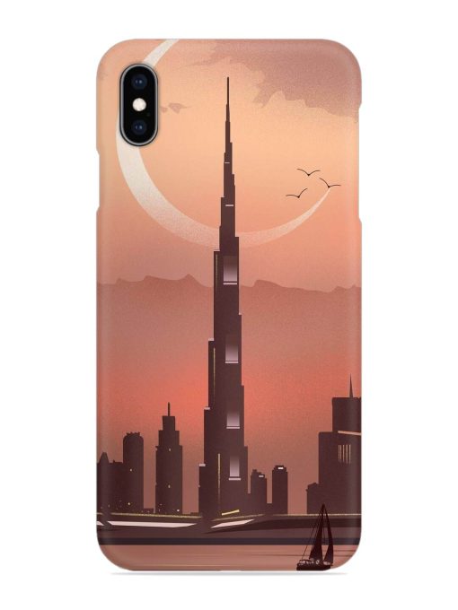 Landmark Burj Khalifa Snap Case for Apple Iphone Xs Max Zapvi