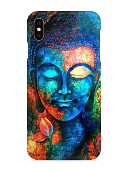 Buddha Painting Snap Case for Apple Iphone Xs Max Zapvi