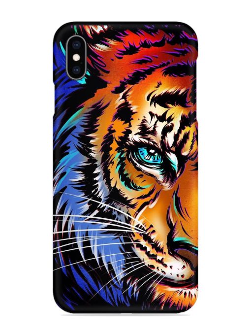 Colorful Lion Art Snap Case for Apple Iphone Xs Max