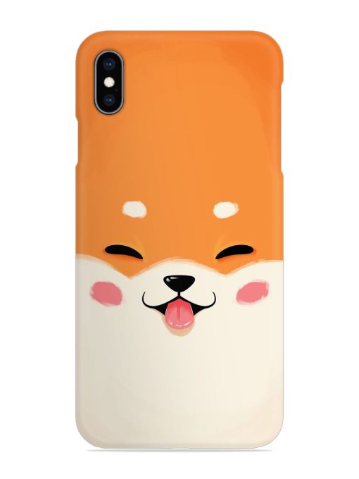 Happy Cat Art Snap Case for Apple Iphone Xs Max Zapvi