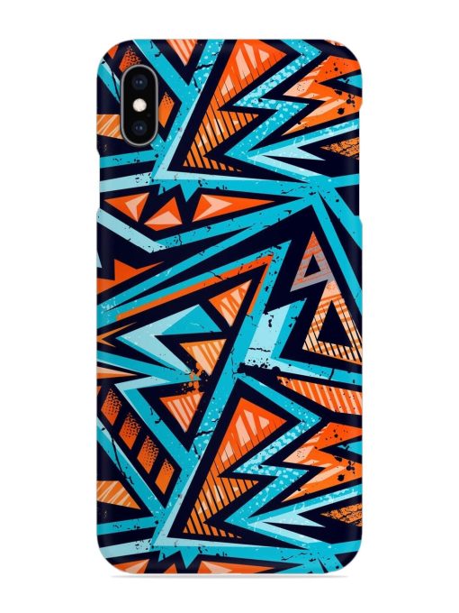 Abstract Seamless Grunge Snap Case for Apple Iphone Xs Max