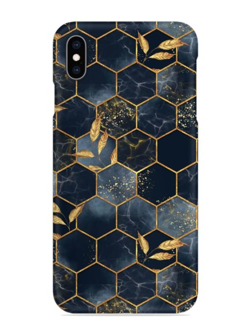 Marble Hexagon Seamless Snap Case for Apple Iphone Xs Max Zapvi