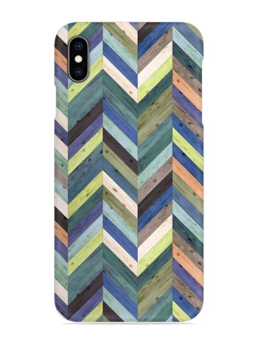 Chevron Random Color Snap Case for Apple Iphone Xs Max