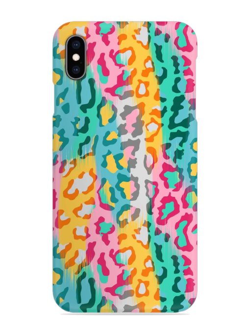 Seamless Vector Colorful Snap Case for Apple Iphone Xs Max