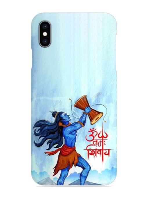 Illustration Lord Shiva Snap Case for Apple Iphone Xs Max Zapvi