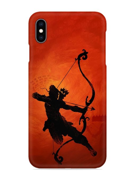 Illustration Lord Rama Snap Case for Apple Iphone Xs Max Zapvi