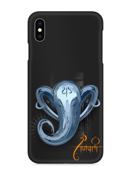 Illustration Lord Ganpati Snap Case for Apple Iphone Xs Max