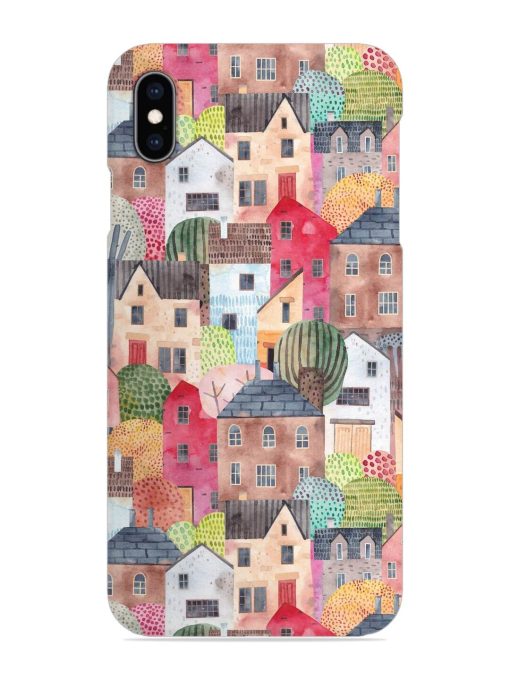 Abstract Seamless Pattern Snap Case for Apple Iphone Xs Max Zapvi