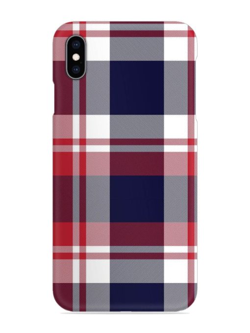 Classic Plaid Tartan Snap Case for Apple Iphone Xs Max