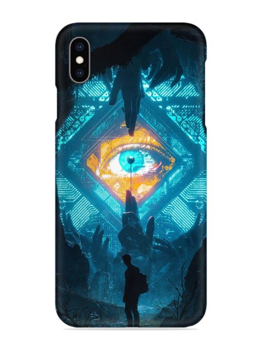 Arcane Eye Snap Case for Apple Iphone Xs Max Zapvi