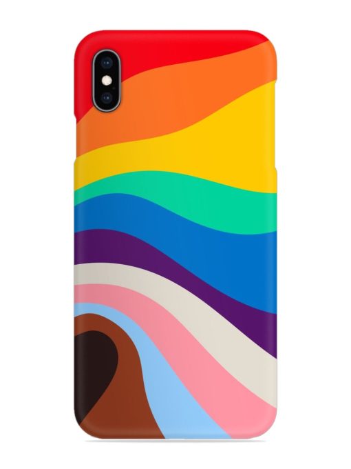 Minimal Pride Art Snap Case for Apple Iphone Xs Max