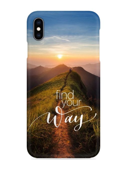 Find Your Way Snap Case for Apple Iphone Xs Max