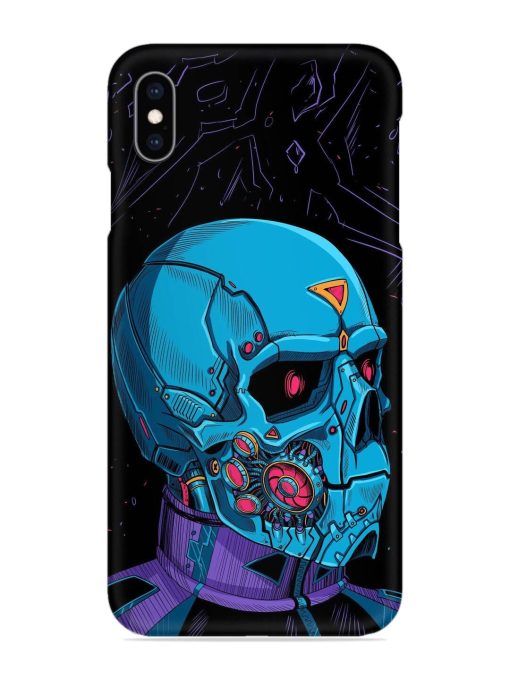 Skull Robo Vector Snap Case for Apple Iphone Xs Max Zapvi