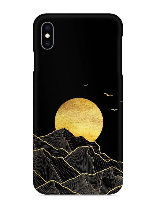 Golden Sunrise Snap Case for Apple Iphone Xs Max