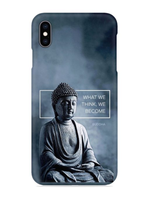 What We Think We Become Snap Case for Apple Iphone Xs Max Zapvi