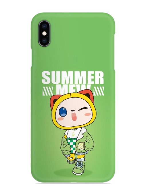 Summer Mew Snap Case for Apple Iphone Xs Max Zapvi