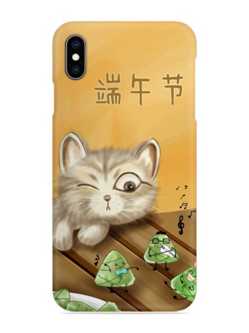 Cat Scorpion Dancing Snap Case for Apple Iphone Xs Max Zapvi