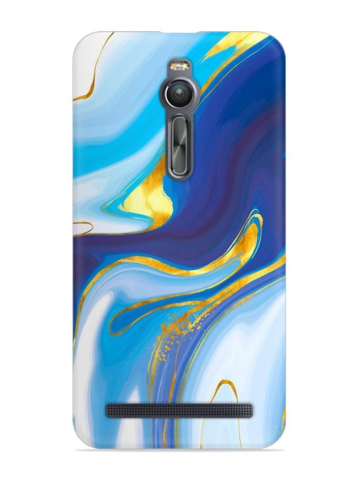 Watercolor Background With Golden Foil Snap Case for Asus Zenfone 2