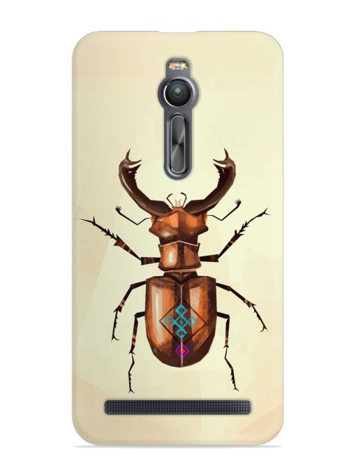 Stag Beetle Vector Snap Case for Asus Zenfone 2 Zapvi