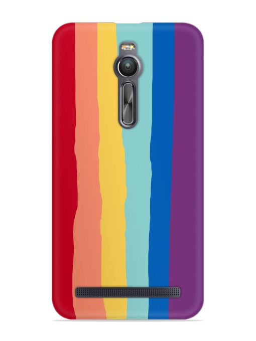 Rainbow Genuine Liquid Snap Case for Asus Zenfone 2