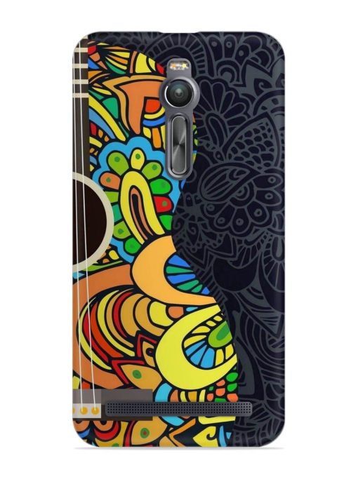 Guitar Vector Art Snap Case for Asus Zenfone 2 Zapvi