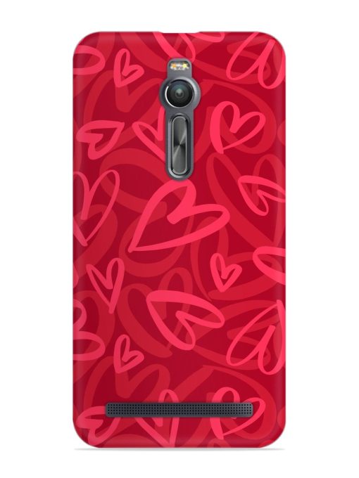 Seamless Romantic Pattern Snap Case for Asus Zenfone 2 Zapvi