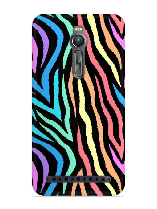 Colorful Abstract Zebra Snap Case for Asus Zenfone 2 Zapvi