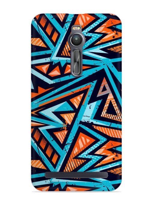 Abstract Seamless Grunge Snap Case for Asus Zenfone 2