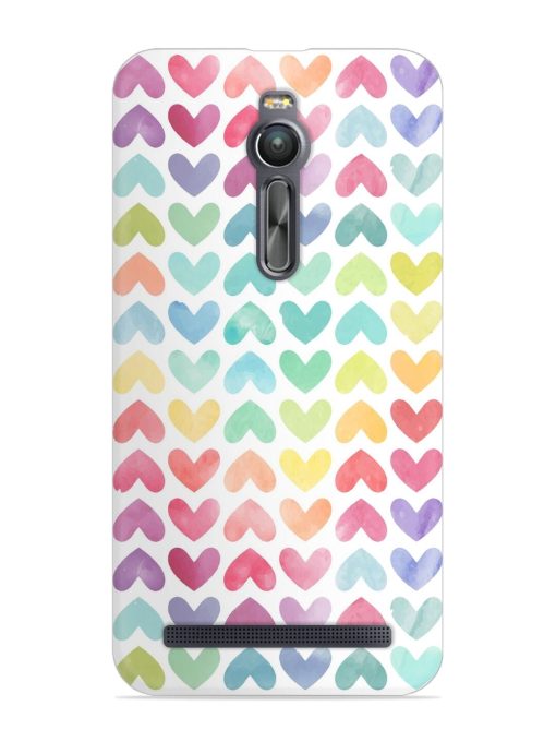 Seamless Colorful Watercolor Snap Case for Asus Zenfone 2 Zapvi