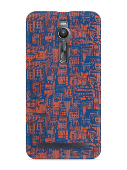 Hand Drawn Seamless Snap Case for Asus Zenfone 2 Zapvi