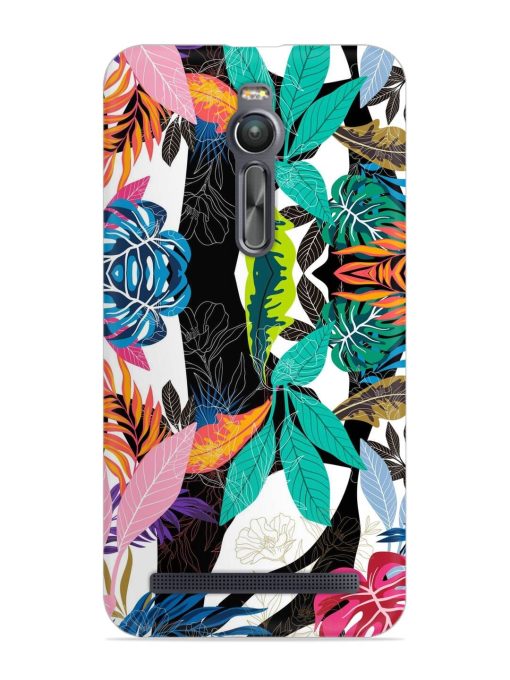 Floral Pattern Bright Snap Case for Asus Zenfone 2 Zapvi